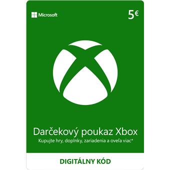 ESD XBOX - Dárková karta Xbox 5 EUR