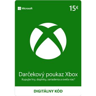 ESD XBOX - Dárková karta Xbox 15 EUR