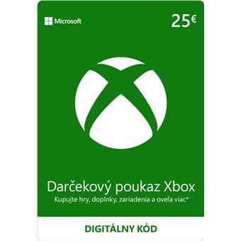ESD XBOX - Dárková karta Xbox 25 EUR