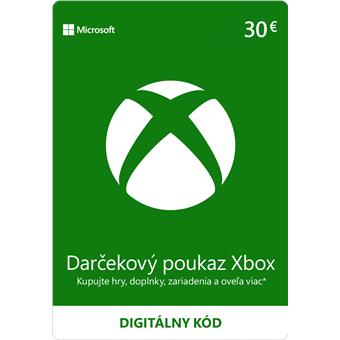 ESD XBOX - Dárková karta Xbox 30 EUR