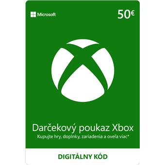 ESD XBOX - Dárková karta Xbox 50 EUR
