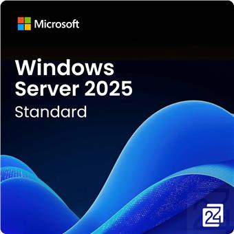 Win Zvr Std 2025 64Bit ENG 1pk OEM DVD 24 Core