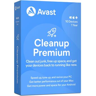Avast Cleanup Premium up to 10 Device 1Y