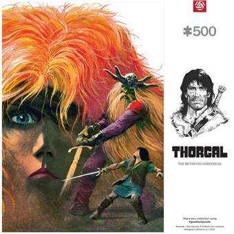 GLO COMIC PUZZLE: THORGAL THE BETRAYED SORCERESS  