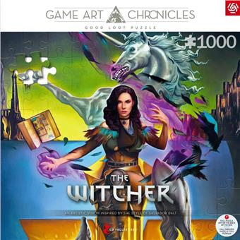 GLO GAME ART: THE WITCHER YENNEFER SALVADORE  