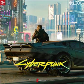 GLO GAMING PUZZLE: CYBERPUNK 2077 MERCENARY RISE  