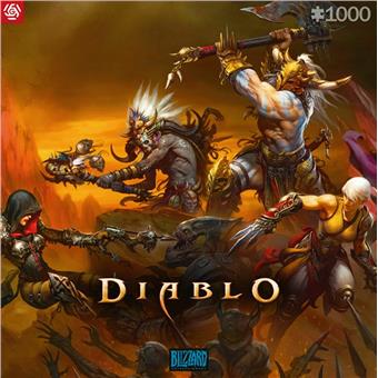 GLO GAMING PUZZLE: DIABLO HEROES BATTLE  