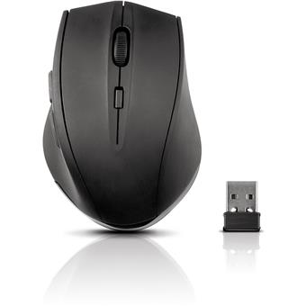 CALADO Silent Mouse/Ergonomická/Optická/Bezdrátová USB/Černá