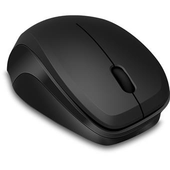LEDGY Mouse - Wireless, Silent, black-black