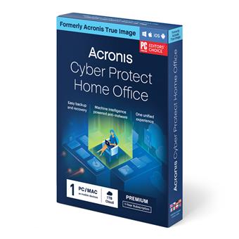 Acronis Cyber Protect Home Office Premium Sub. 1 Computer + 1 TB Acronis Cloud Storage - 1Y