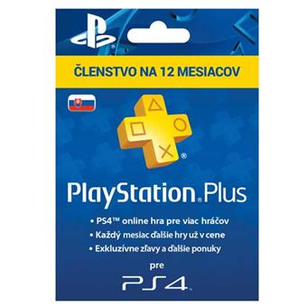PlayStation Plus Card Hang 365 Day pro SK PS Store