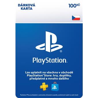 ESD CZ - PlayStation Store el. peněženka - 100 Kč