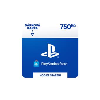 ESD CZ - PlayStation Store el. peněženka - 750 Kč