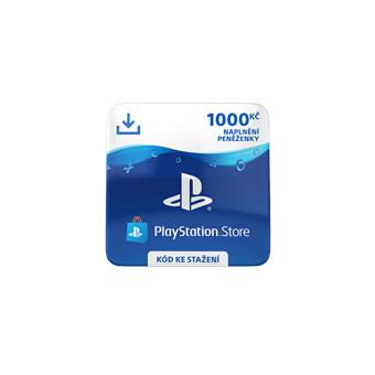 ESD CZ - PlayStation Store el. peněženka - 1000 Kč