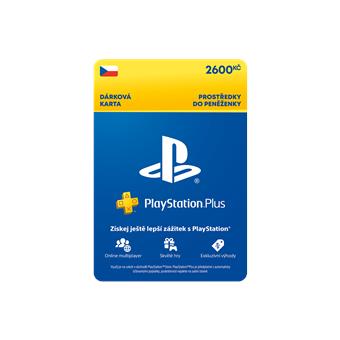 ESD CZ - PlayStation Store el. peněženka - 2600 Kč