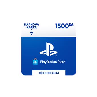 ESD CZ - PlayStation Store el. peněženka - 1500 Kč