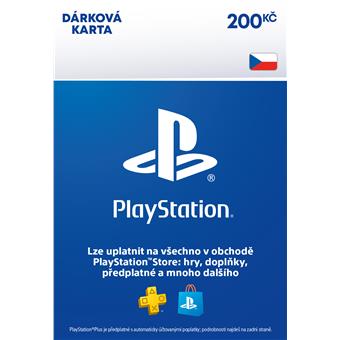 ESD CZ - PlayStation Store el. peněženka - 200 Kč
