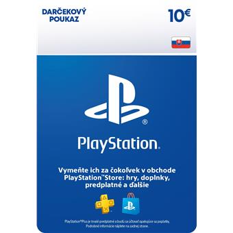ESD SK - PS Store el. peňaženka - 10 EUR