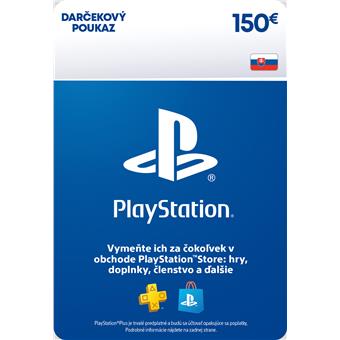 ESD SK - PS Store el. peňaženka - 150 EUR