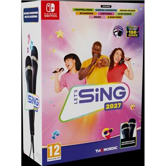 NS - Let's Sing 2027 + 2 mikrofóny