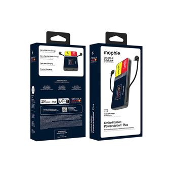 Mophie powerstation plus 10K Black Redbull Racing
