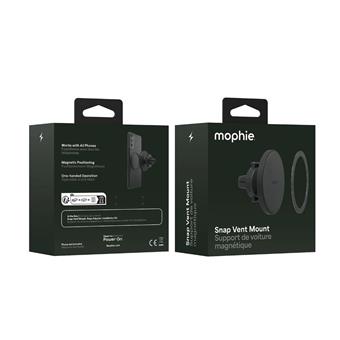 Mophie Snap držák - černý (nenabíjecí)