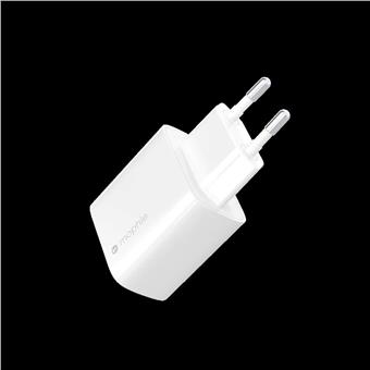 Mophie 30W USB-C PD GaN adaptér - bílá