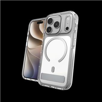 Case Santa Cruz Snap Kickstand Metallic with Camera Button Apple iPhone 18 Pro / 17 Pro - Silver