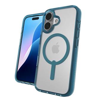 ZAGG kryt Santa Cruz Snap Apple iPhone 16 Plus  Retro modrá