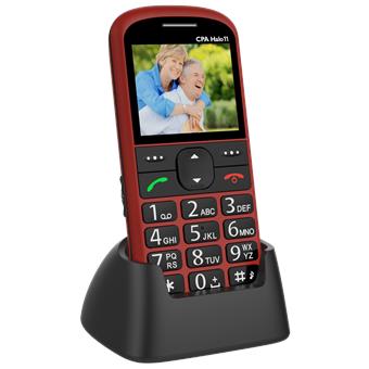 CPA HALO 11 červený s nabíjecím stojánkem