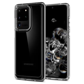 Ochranný kryt Spigen Ultra Hybrid pro Samsung Galaxy S20 ultra transparentní