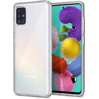 Ochranný kryt Spigen Liquid Crystal pro Samsung Galaxy A51 transparentní