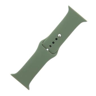 Silikonový řemínek M/L pro Apple Watch 42/44/45 mm khaki