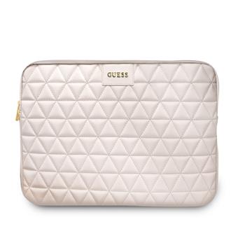 Guess Quilted Obal pro Notebook 13" Pink