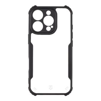 Tactical Quantum Stealth Kryt pro Apple iPhone 16 Pro Clear/Black