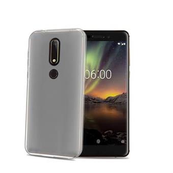 TPU pouzdro CELLY Nokia 6.1 Plus, bezbarvé