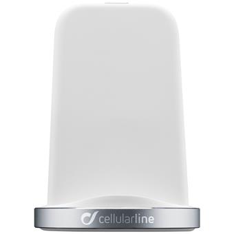 Cellularline WIRELESS FAST CHARGER STAND, bílý