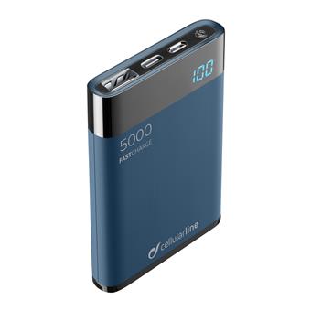 PB Cellularline Manta HD,5000 mAh,USB-C, modrá
