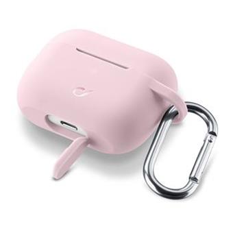 Kryt Cellularline Bounce AirPods Pro, růžový