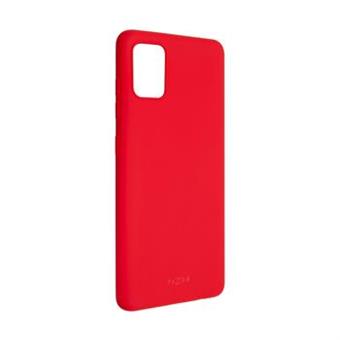 Kryt FIXED Story Galaxy A51, červená světlá
