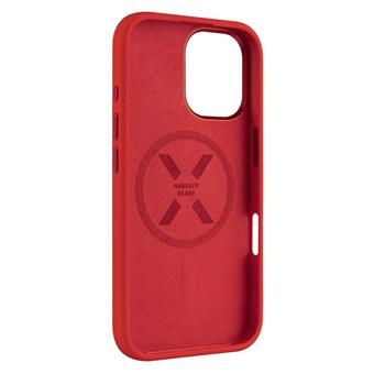 FIXED MagFlow Apple iPhone 16, červený