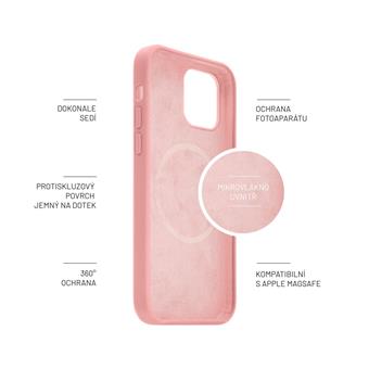 FIXED MagFlow Apple iPhone 14, ružový