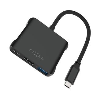 5-port hliníkový USB-C FIXED HUB, 140W, PD3.1