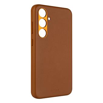 Kryt FIXED MagLeather MagSafe Galaxy S24, hnědý