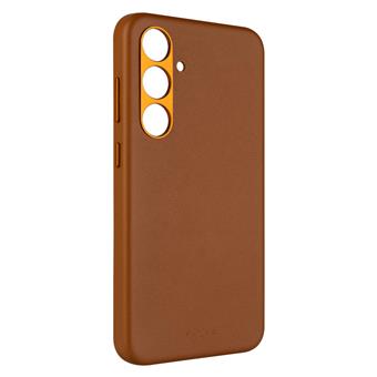Kryt FIXED MagLeather MagSafe Galaxy S24+, hnedý