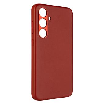 Kryt FIXED MagLeather MagSafe Galaxy S24+, červený