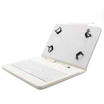C-TECH pouzdro univer.s klav. 7"-7,85"  bílé