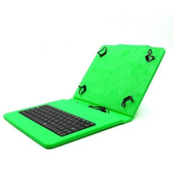 C-TECH pouzdro univer.s klav. 8"  zelené