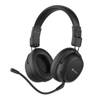 Sandberg ANC FlexMic/Stereo/ANC/BT/Bezdrát/Černá