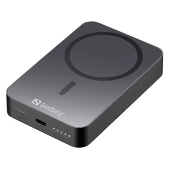 Sandberg Magnet Wireless Powerbank 10000 ALU